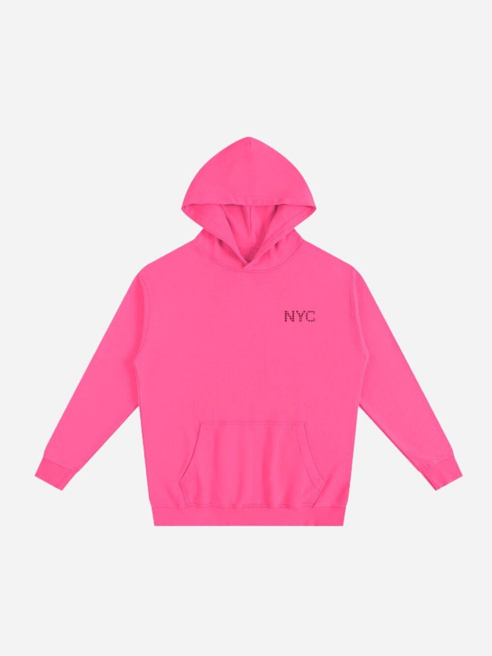 Streetware Hot Pink NYC Hoodie Sample